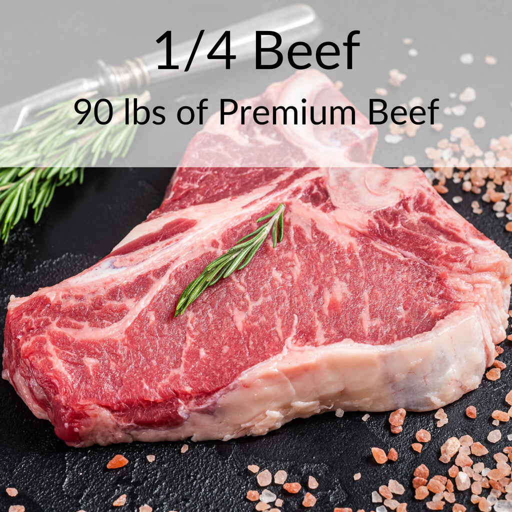 The Provisioners Quarter - 1/4 Beef, 90 pounds